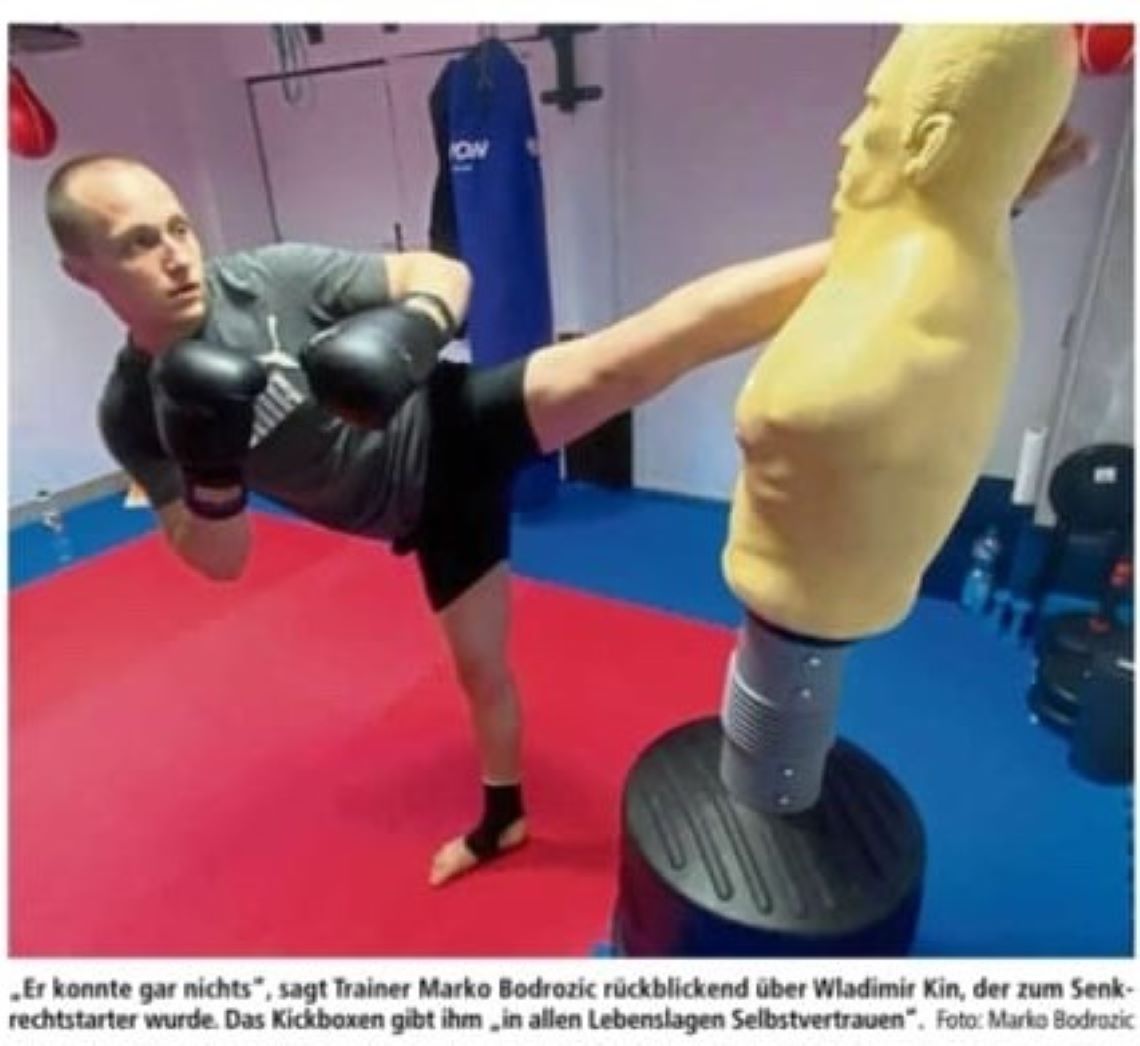 Wladimir Kin, Schüler der Hermann-Ehlers-Schule, gewinnt den Weltcup im Kickboxen im österreichischen Bregenz.